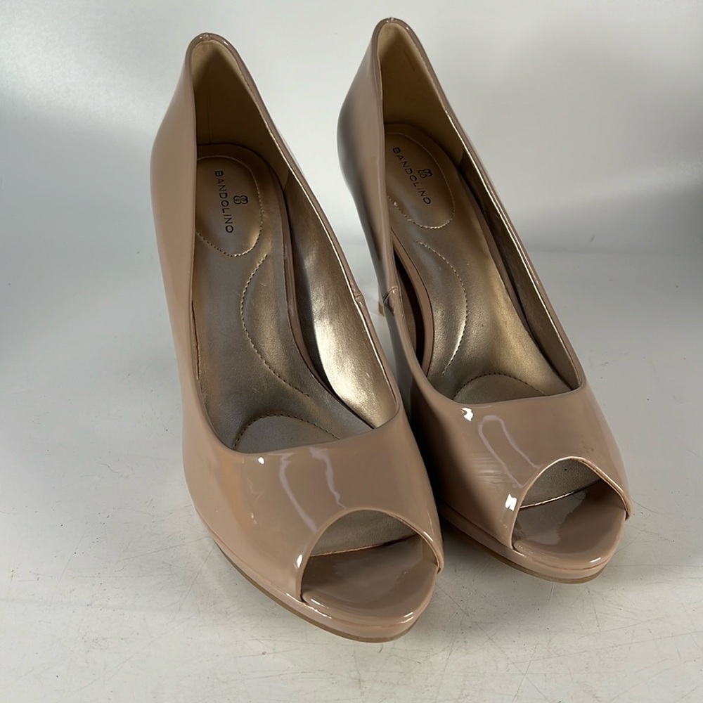 Bandolino Beige High Heels open toe new without box